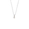 Collier Collier point de lumière en or blanc 18 ct avec diamant 0,59 ct 58 Facettes 15502