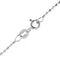 Collier Collier point de lumière en or blanc 18 ct avec diamant 0,59 ct 58 Facettes 15502