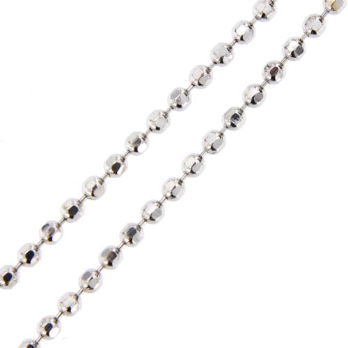 Collier Collier point de lumière en or blanc 18 ct avec diamant 0,59 ct 58 Facettes 15502
