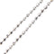 Collier Collier point de lumière en or blanc 18 ct avec diamant 0,59 ct 58 Facettes 15502