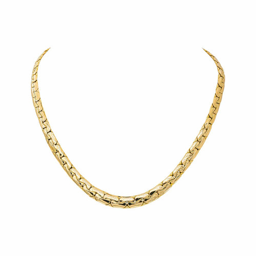 Collier maille Haricot en or jaune 58 Facettes 5743810CN