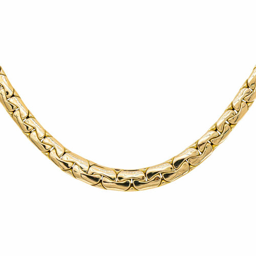 Collier maille Haricot en or jaune 58 Facettes 5743810CN