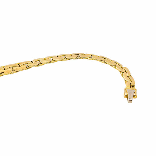 Collier maille Haricot en or jaune 58 Facettes 5743810CN