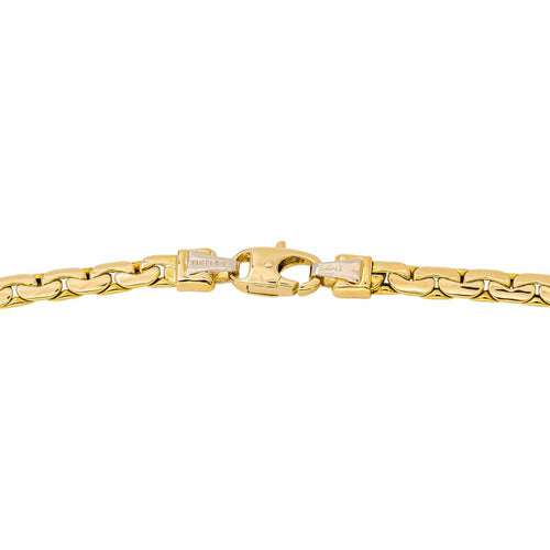 Collier maille Haricot en or jaune 58 Facettes 5743810CN