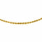 Collier maille corde en or jaune 58 Facettes 5744240CN