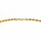 Collier maille corde en or jaune 58 Facettes 5744240CN
