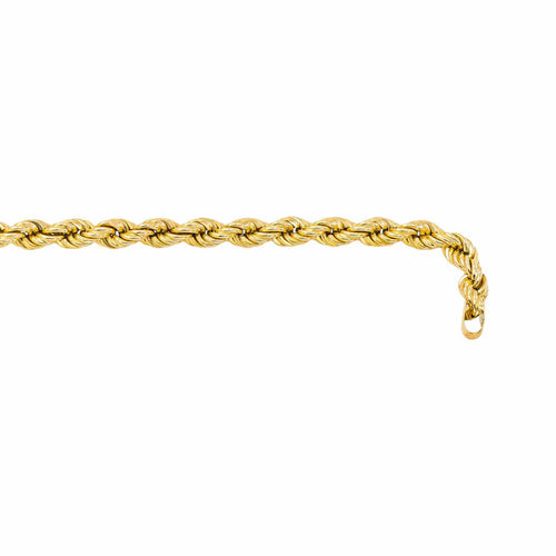 Collier maille corde en or jaune 58 Facettes 5744240CN