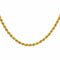 Collier maille corde en or jaune 58 Facettes 5744240CN