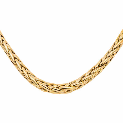 Collier maille Palmier en or jaune 58 Facettes 5751864CN