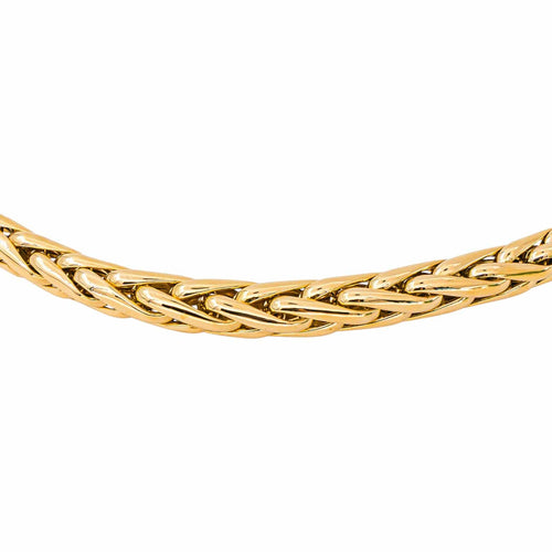 Collier maille Palmier en or jaune 58 Facettes 5751864CN