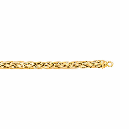 Collier maille Palmier en or jaune 58 Facettes 5751864CN