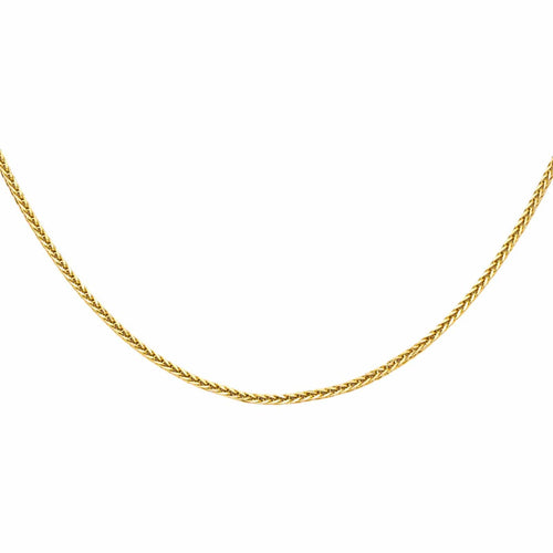 Collier maille tressée en or jaune 58 Facettes 5761572CN