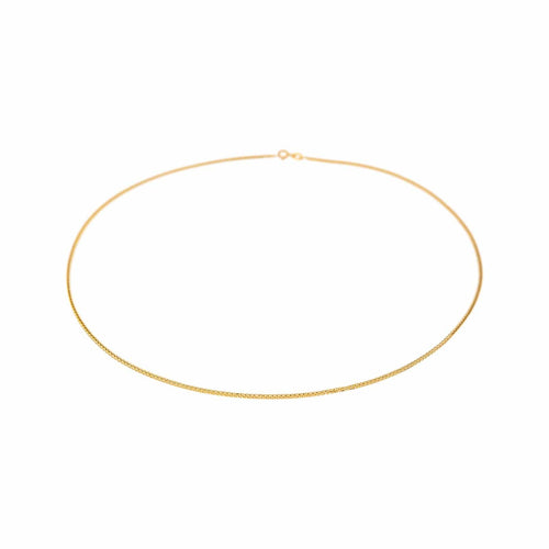 Collier maille tressée en or jaune 58 Facettes 5761572CN