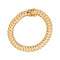 Bracelet maillon Demi Lune en or rose et or jaune 58 Facettes 5761603CN
