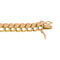 Bracelet maillon Demi Lune en or rose et or jaune 58 Facettes 5761603CN