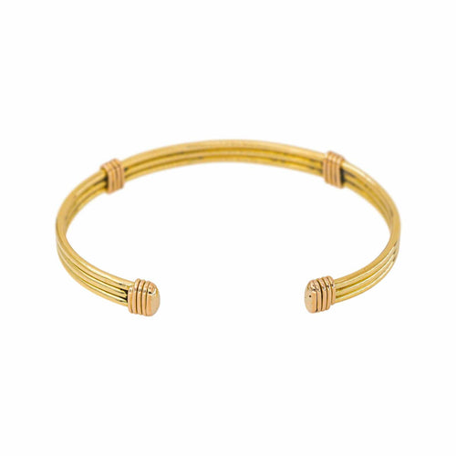 Bracelet jonc en or jaune 58 Facettes 5765891CN