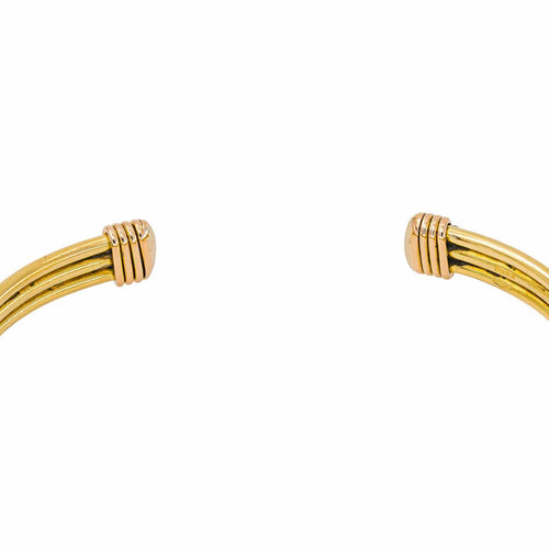 Bracelet jonc en or jaune 58 Facettes 5765891CN