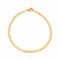 Bracelet maille torsadée en or jaune et or blanc 58 Facettes 5773942CN