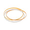 Bracelet jonc en or jaune, blanc et rose 58 Facettes 5774578CN