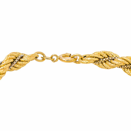 Bracelet maille marine en or jaune 58 Facettes 5774854CN