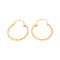 Boucles d'oreilles créoles en or jaune 58 Facettes 5781423CN