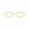 Boucles d'oreilles créoles en or jaune 58 Facettes 5781423CN
