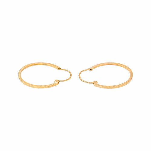 Boucles d'oreilles créoles en or jaune 58 Facettes 5781423CN