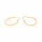 Boucles d'oreilles créoles en or jaune 58 Facettes 5781423CN
