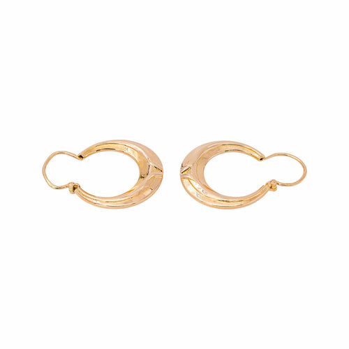 Boucles d'oreilles créoles en or jaune 58 Facettes 5781425CN