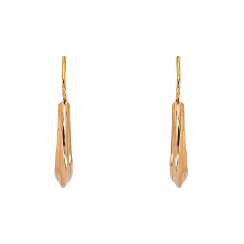 Boucles d'oreilles créoles en or jaune 58 Facettes 5781425CN