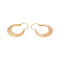Boucles d'oreilles créoles en or jaune 58 Facettes 5781425CN