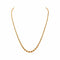 Collier maille corde en or rose 58 Facettes 5782165CN