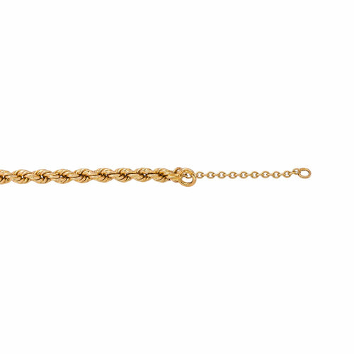 Collier maille corde en or rose 58 Facettes 5782165CN