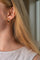 Créoles carrées en or jaune 18 carats 58 Facettes 5786173CN