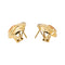 Boucles d'oreilles en or jaune et or rose 18 carats 58 Facettes 5787117CN