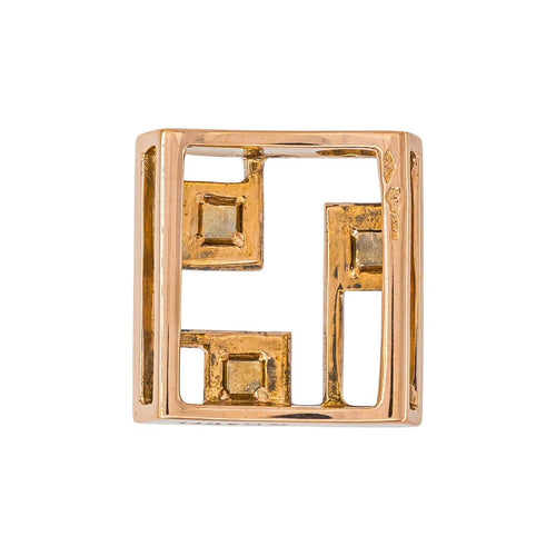 Garel - Pendentif en or rose et diamants 58 Facettes 5799136CN