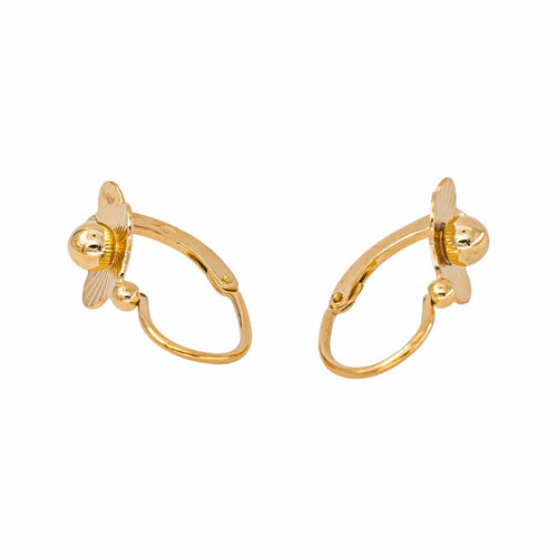 Boucles d'oreilles dormeuses en or jaune 58 Facettes 5799601CN