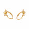 Boucles d'oreilles dormeuses en or jaune 58 Facettes 5799601CN