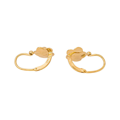 Boucles d'oreilles dormeuses en or jaune 58 Facettes 5799601CN