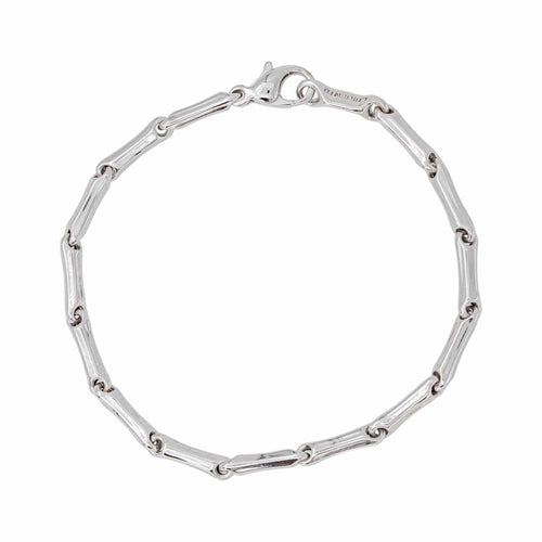 Chimento Bamboo - Bracelet maille bâton en or blanc 58 Facettes 5828463CN