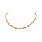 Collier maille tressée en or rose 58 Facettes 5841460CN