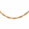Collier maille tressée en or rose 58 Facettes 5841460CN