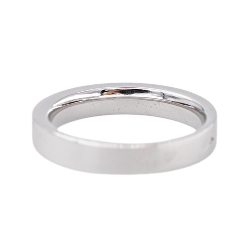 53 Bague demi-alliance en or blanc et diamants 58 Facettes 5862371CN