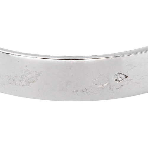 53 Bague demi-alliance en or blanc et diamants 58 Facettes 5862371CN