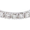56 Bague alliance tour complet en or blanc et diamants 58 Facettes 5951472CN