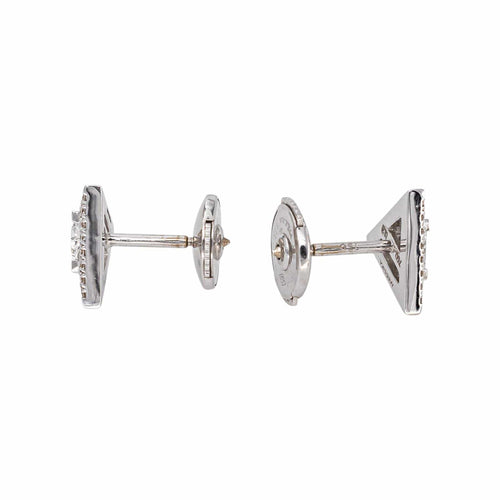 Boucles d'oreilles Messika Théa - Boucles d'oreilles en or blanc et diamants 58 Facettes 6003315CN