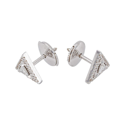 Messika Théa - Boucles d'oreilles en or blanc et diamants 58 Facettes 6003315CN