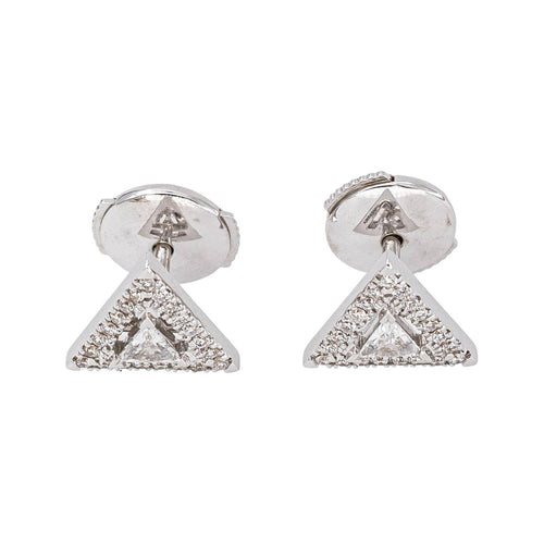 Messika Théa - Boucles d'oreilles en or blanc et diamants 58 Facettes 6003315CN