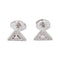 Messika Théa - Boucles d'oreilles en or blanc et diamants 58 Facettes 6003315CN