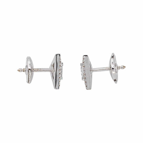 Messika Théa - Boucles d'oreilles en or blanc et diamants 58 Facettes 6003315CN